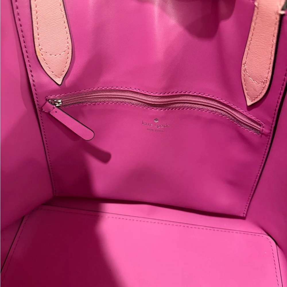Kate Spade Kaci Pink Tote Bag and Wallet Set (SEE DESCRIPTION) - Picture 15 of 16